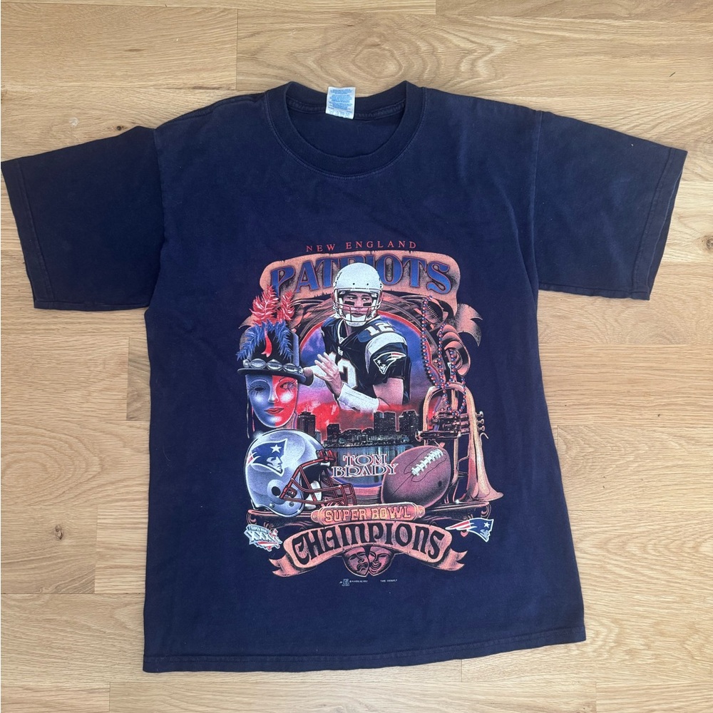 New England Patriots Navy T-Shirt